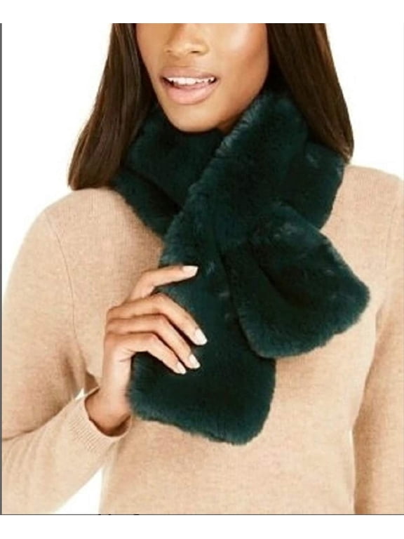 Inc Faux-Fur Stole Green INC9541921