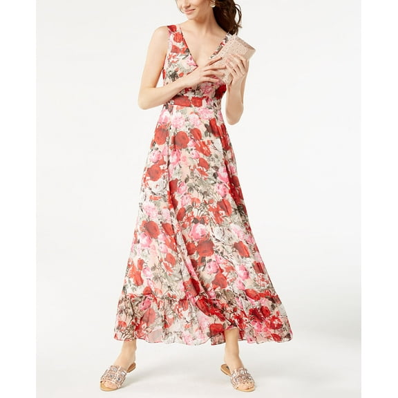 Inc Floral-Print Maxi Dress Womens dress MSRP $119.50 Multi 8
