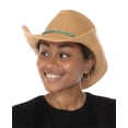 thumbnail image 1 of Inc International Concepts Bead-Trim Straw Cowgirl Hat, 1 of 1