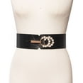 thumbnail image 1 of Inc International Concepts Embellished Stretch Belt, Black, 34X16, 1 of 2