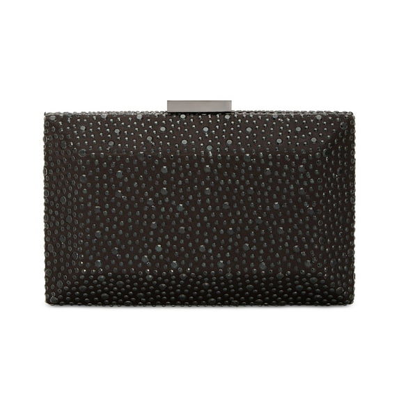 Inc International Concepts Jessaca Stone Box Clutch (Black)
