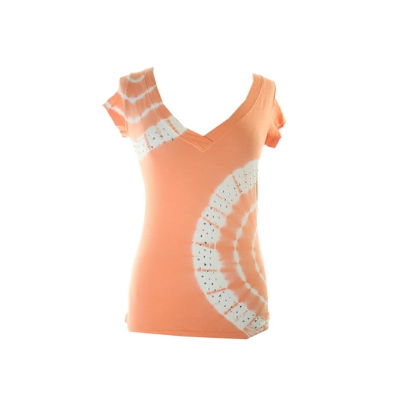 Inc International Concepts  Mango Tie-Dye Rhinestone Tee  S