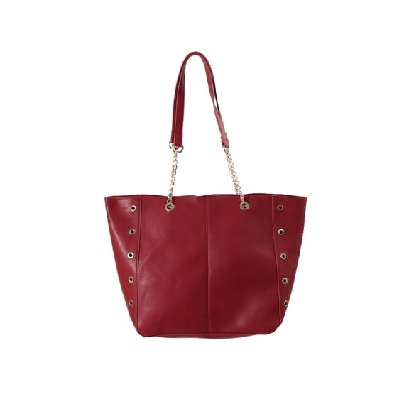 Inc International Concepts Red Grommet Korra Small Shopper Bag OS