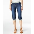thumbnail image 1 of Inc International Concepts Size Blue Solid Skimmer Pants Indigo 4, 1 of 1