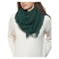 thumbnail image 1 of Inc International Concepts Solid Raschel Loop Scarf, One Size, Green, 1 of 1