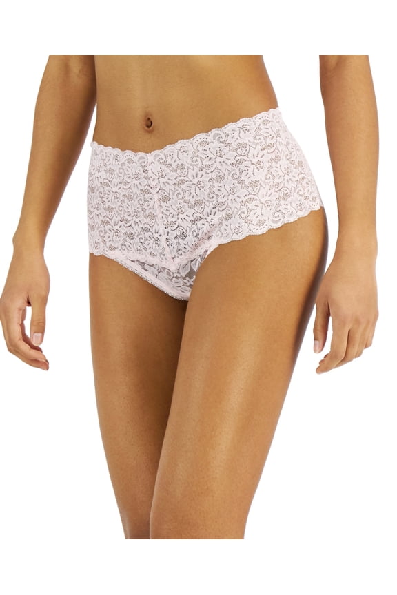 Womens High Waist Lace Thong, Marys Rose, Medium