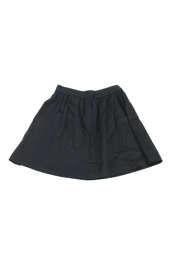 International Concepts Womens Black A-Line Skirt