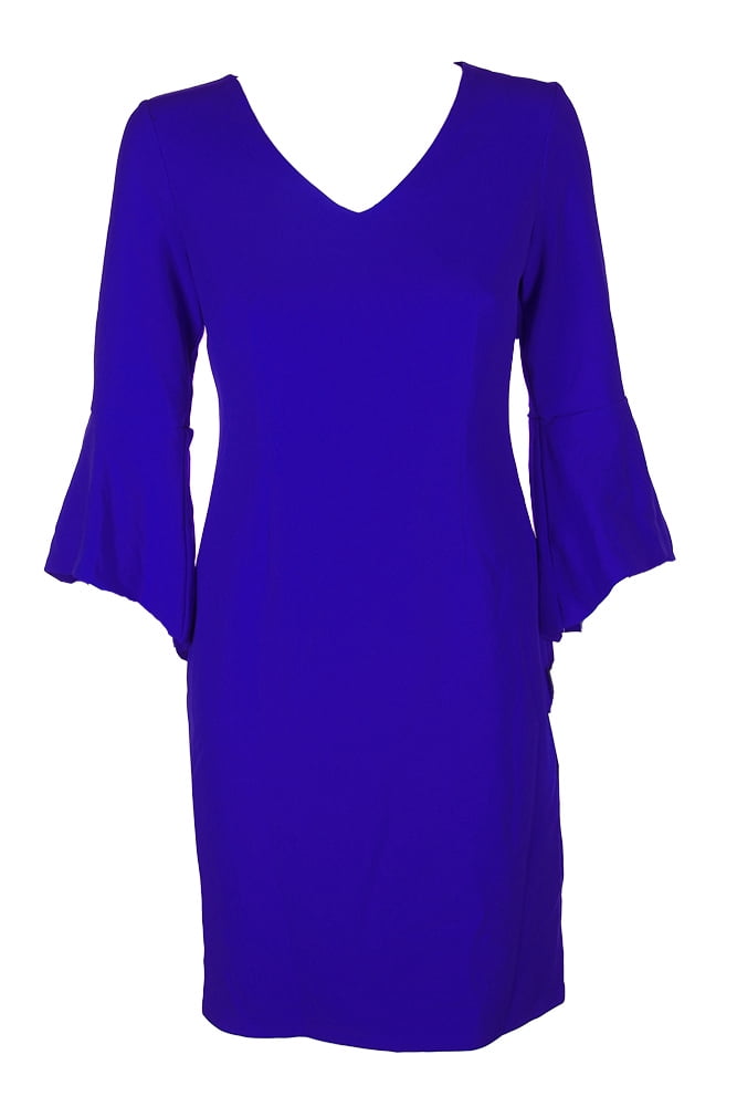 black amazon dress Calvin Klein Womens Butter Pull-On Long Sleeve Dress  ShopCGX