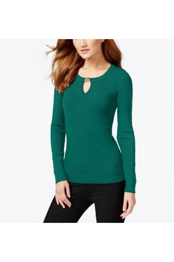 Womens Keyhole Ribbed Sweater Xxlarge