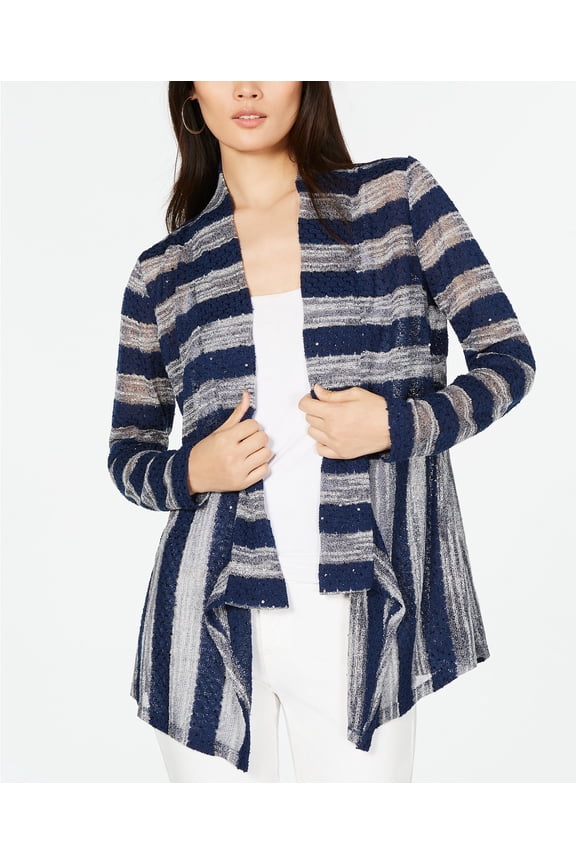 Womens Petite Embellished Cardigan Size P/M