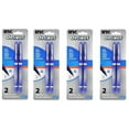 thumbnail image 1 of Inc. Optimus Felt Tip Fine Point Pens, No Bleed Blue Ink, 4 Pack, 8 Pens Total, 1 of 3
