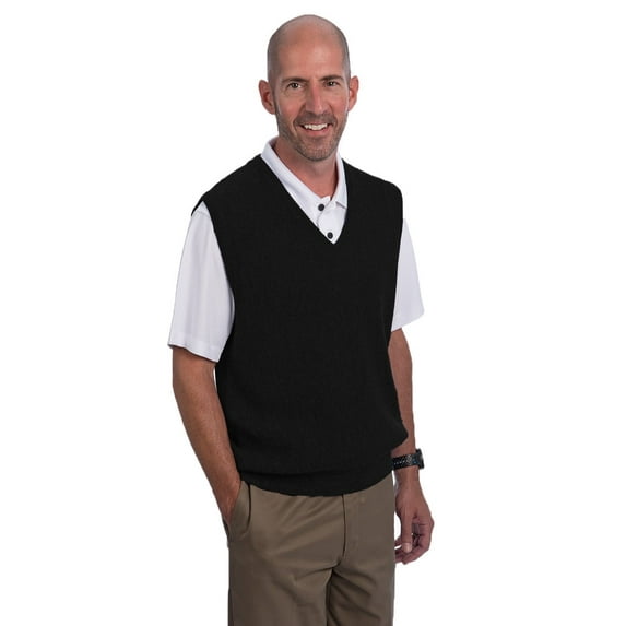 Inca Fashions - 100% Alpaca Golf Sweater Vest for Men in Many Colors