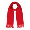 thumbnail image 1 of Inca Fashions - Classic Alpaca Scarf for Men & Women – Timeless Unisex Winter Scarf | Cherry, 1 of 6