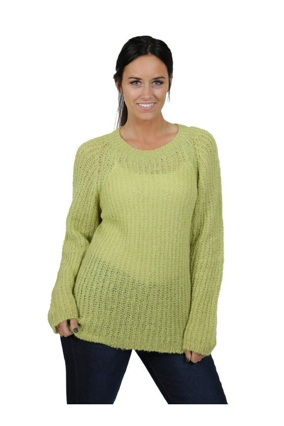 - Cotton Candy Alpaca Wool Lightweight Pullover Sweater for Women