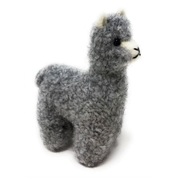 Inca Fashions - Handmade from 100% Alpaca Wool Yarn Felted Alpaca Figure & Ornament