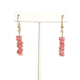 thumbnail image 1 of Inca Rose Rhodochrosite Chip Earrings, 1 of 1