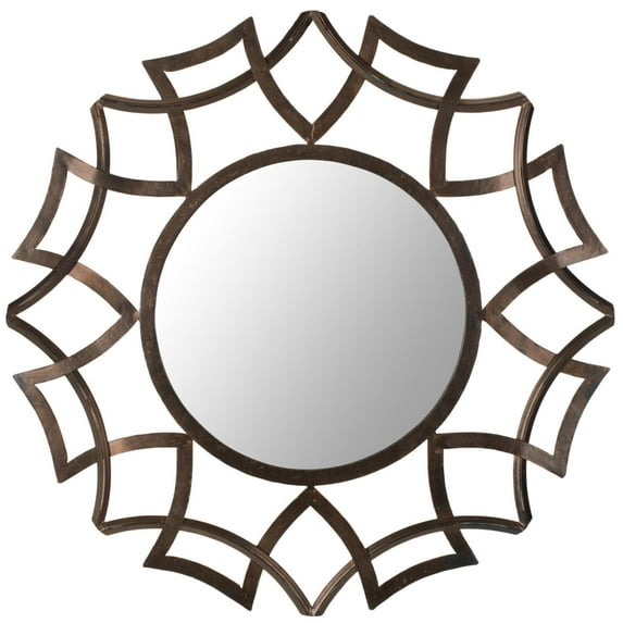 Inca Sunburst Mirror-Color:Copper Bronze