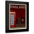 thumbnail image 1 of Incado 11x14 Black Modern Framed Museum Art Print Titled - Telephone Box, 1 of 5