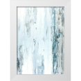 thumbnail image 1 of Incado 11x14 White Modern Wood Framed Museum Art Print Titled - Abstract Blue I, 1 of 4