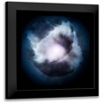 thumbnail image 1 of Incado 12x12 Black Modern Framed Museum Art Print Titled - Water Color Drop, 1 of 5