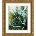 thumbnail image 1 of Incado 12x14 Gold Ornate Wood Framed with Double Matting Museum Art Print Titled - Leaf II, 1 of 4