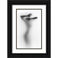 thumbnail image 1 of Incado 13x18 Black Ornate Wood Framed with Double Matting Museum Art Print Titled - It Hurts, 1 of 4
