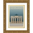 thumbnail image 1 of Incado 14x18 Gold Ornate Wood Framed with Double Matting Museum Art Print Titled - Germany, 1 of 4