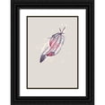 thumbnail image 1 of Incado 18x24 Black Ornate Wood Framed with Double Matting Museum Art Print Titled - Eagle feather I, 1 of 4