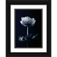 thumbnail image 1 of Incado 24x32 Black Ornate Wood Framed with Double Matting Museum Art Print Titled - Single Flower, 1 of 4
