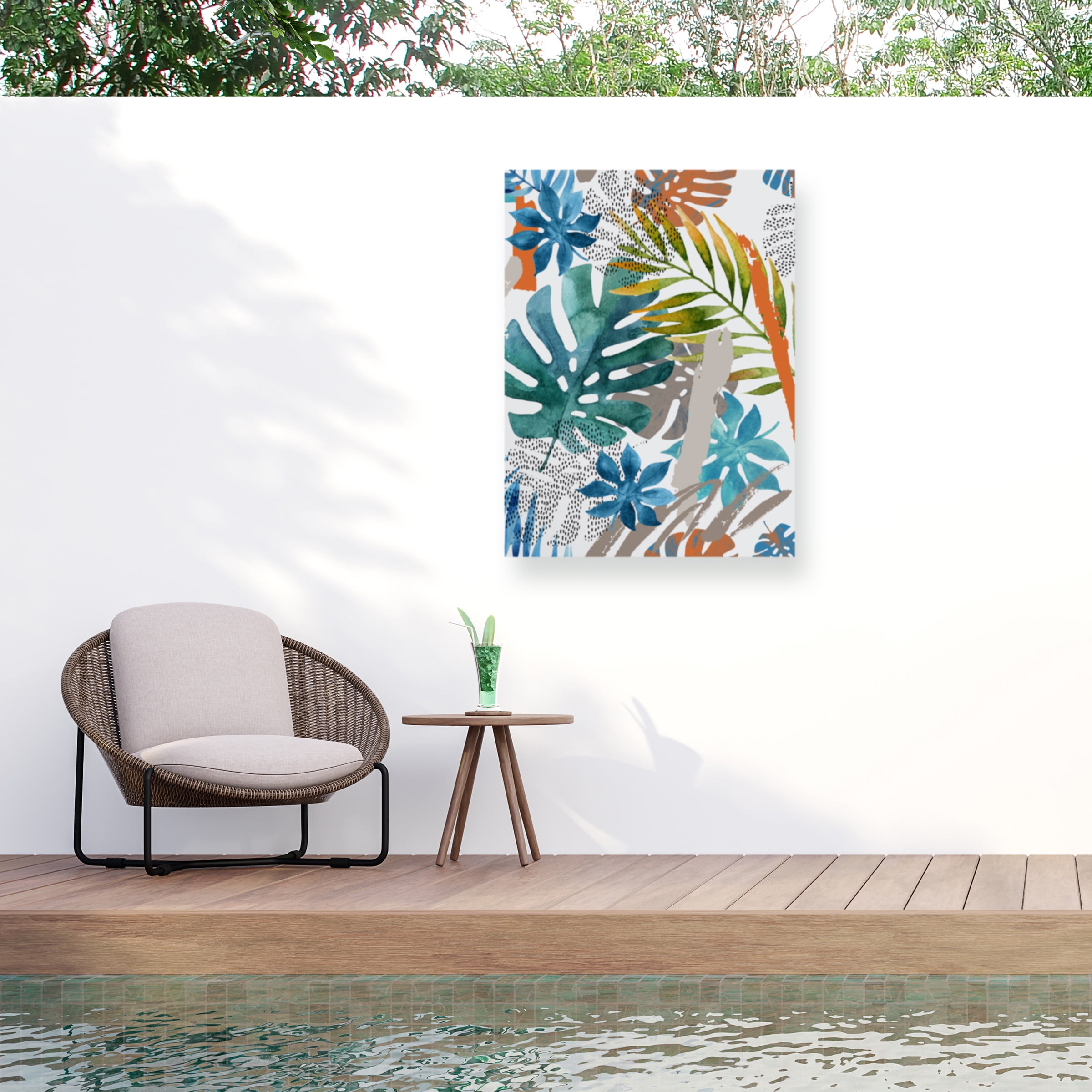 Incado 'Vibes II' Outdoor Canvas