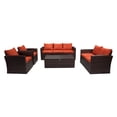 thumbnail image 1 of Incadozo Rio Wicker 5 Piece Outdoor Conversation Set, 1 of 11