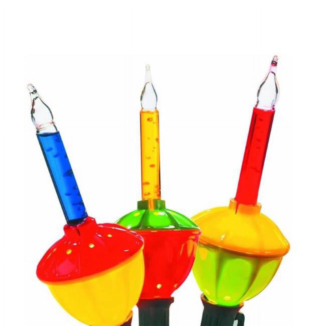 Incandescent CType Replacement Christmas Light Bulbs, Multi Color 3