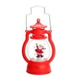 thumbnail image 1 of Incandescent Christmas Lights, Battery Operated Christmas Lights,Santa Claus LED Lighted Holiday Lamp with Handle, Tabletop Centerpiece for Indoor Holiday Party and Festive Home Décor, 1 of 5
