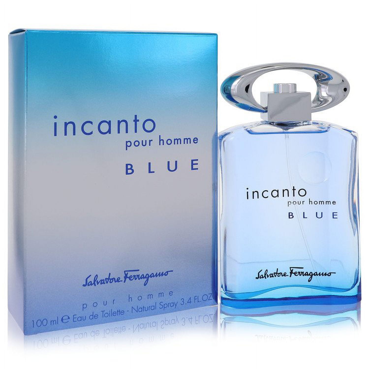 Incanto Blue Eau De Toilette Spray By Salvatore Ferragamo - 3.4 oz Incanto Blue Eau De Toilette Spray By Salvatore Ferragamo - 3.4 oz
