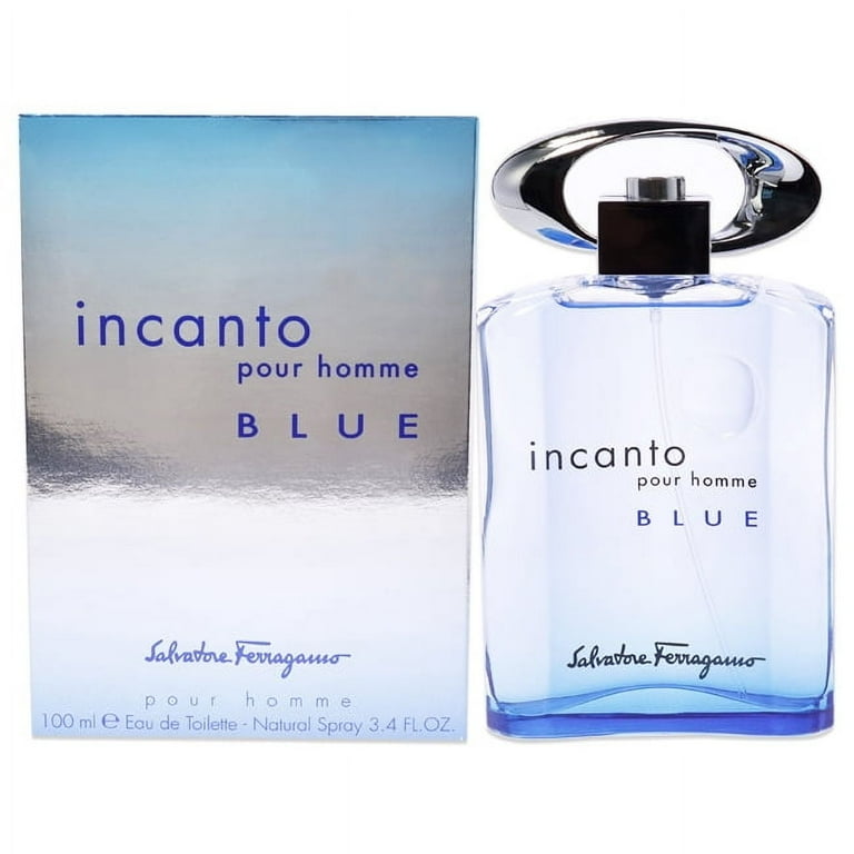 Incanto Blue Eau De Toilette Spray By Salvatore Ferragamo - 3.4 oz Incanto Blue Eau De Toilette Spray By Salvatore Ferragamo - 3.4 oz