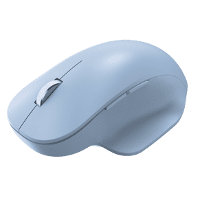Incase Bluetooth Ergonomic Mouse – Designed by Microsoft – Two Programmable Buttons, Easy to Grip Thumb Rest, Precision Tracking, Connects 3 Devices, 15 Month Battery Life, PCs/Laptops - Pastel Blue
