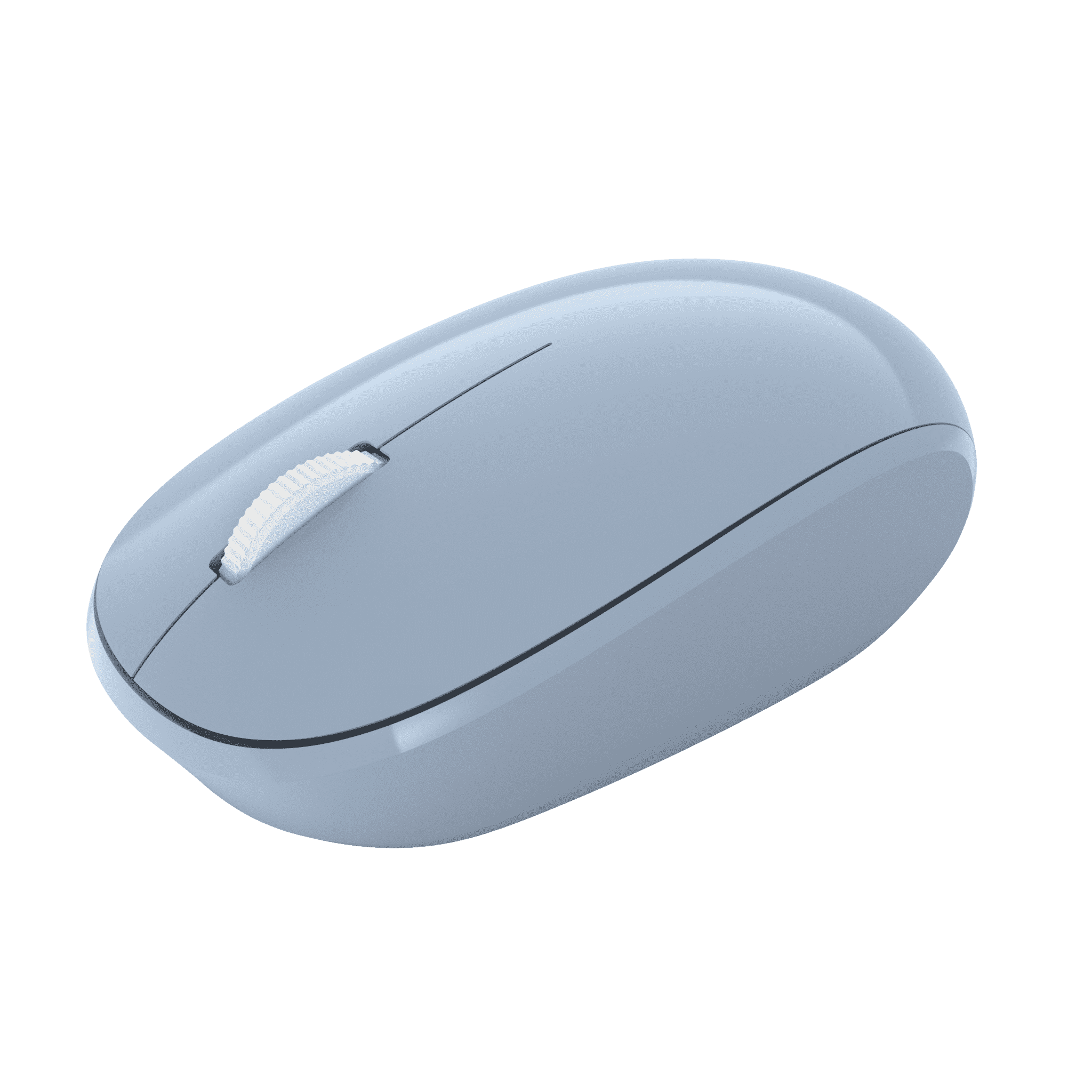 Incase Bluetooth Mouse - Designed by Microsoft - Compact, Comfortable, Right/Left Hand Use, 4-Way Scroll Wheel, Wireless Bluetooth Mouse for PC/Laptop/Desktop, Mac/Windows Computer - Pastel Blue