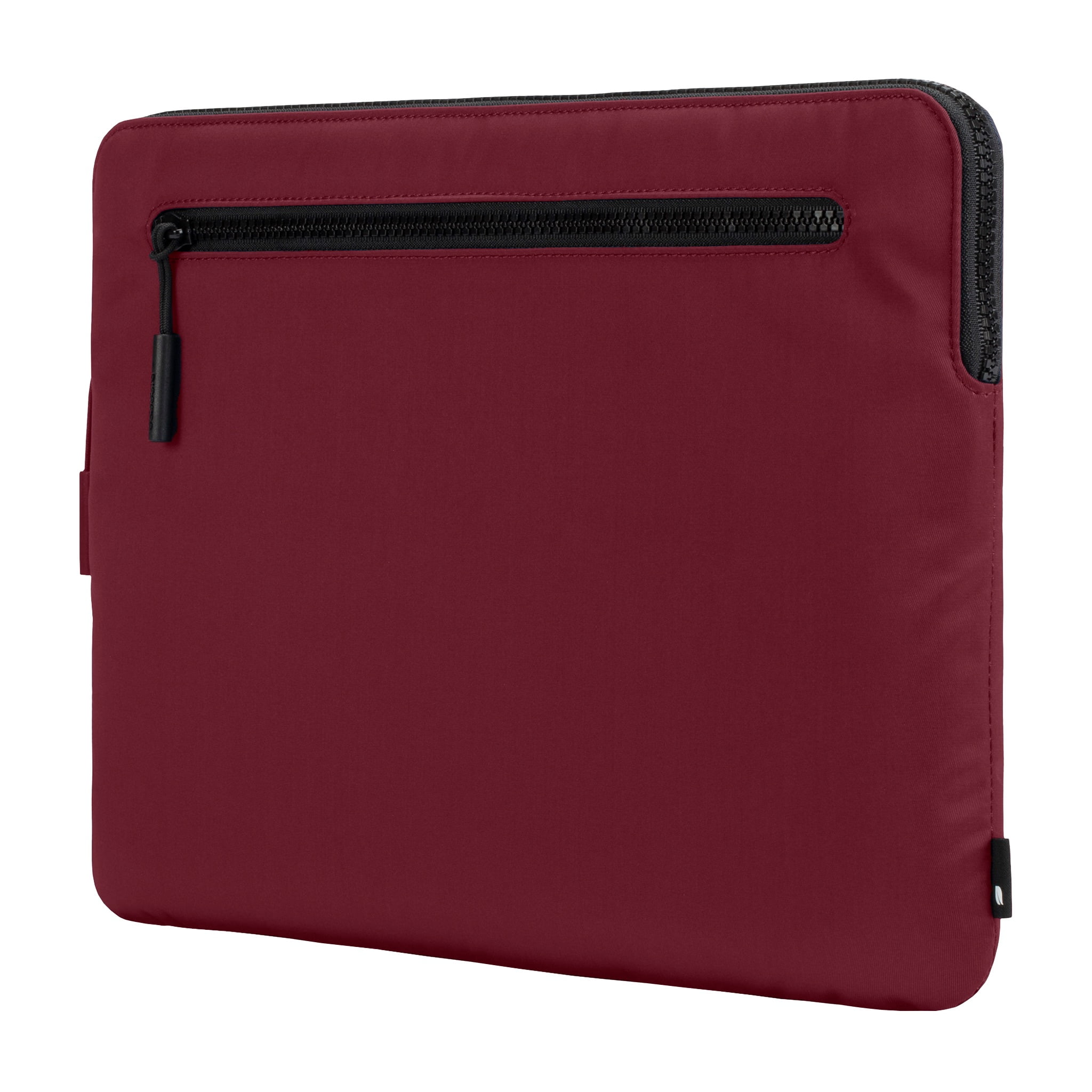 Incase Compact Laptop Sleeve with Flight Nylon - 14-inch MacBook/Laptop & iPad/Tablet Sleeve - Faux Fur Lining, Lightweight, Durable, Weather Resistant, Slip Pocket for Accessories - Cosmic Red