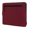 thumbnail image 1 of Incase Compact Laptop Sleeve with Flight Nylon - 14-inch MacBook/Laptop & iPad/Tablet Sleeve - Faux Fur Lining, Lightweight, Durable, Weather Resistant, Slip Pocket for Accessories - Cosmic Red, 1 of 7