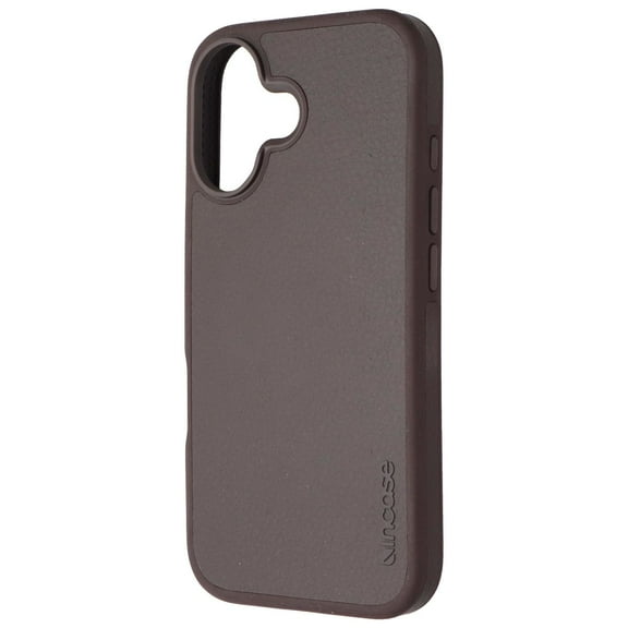 Incase ICON Case for MagSafe for Apple iPhone 16 - Cocoa Pebbled Leather