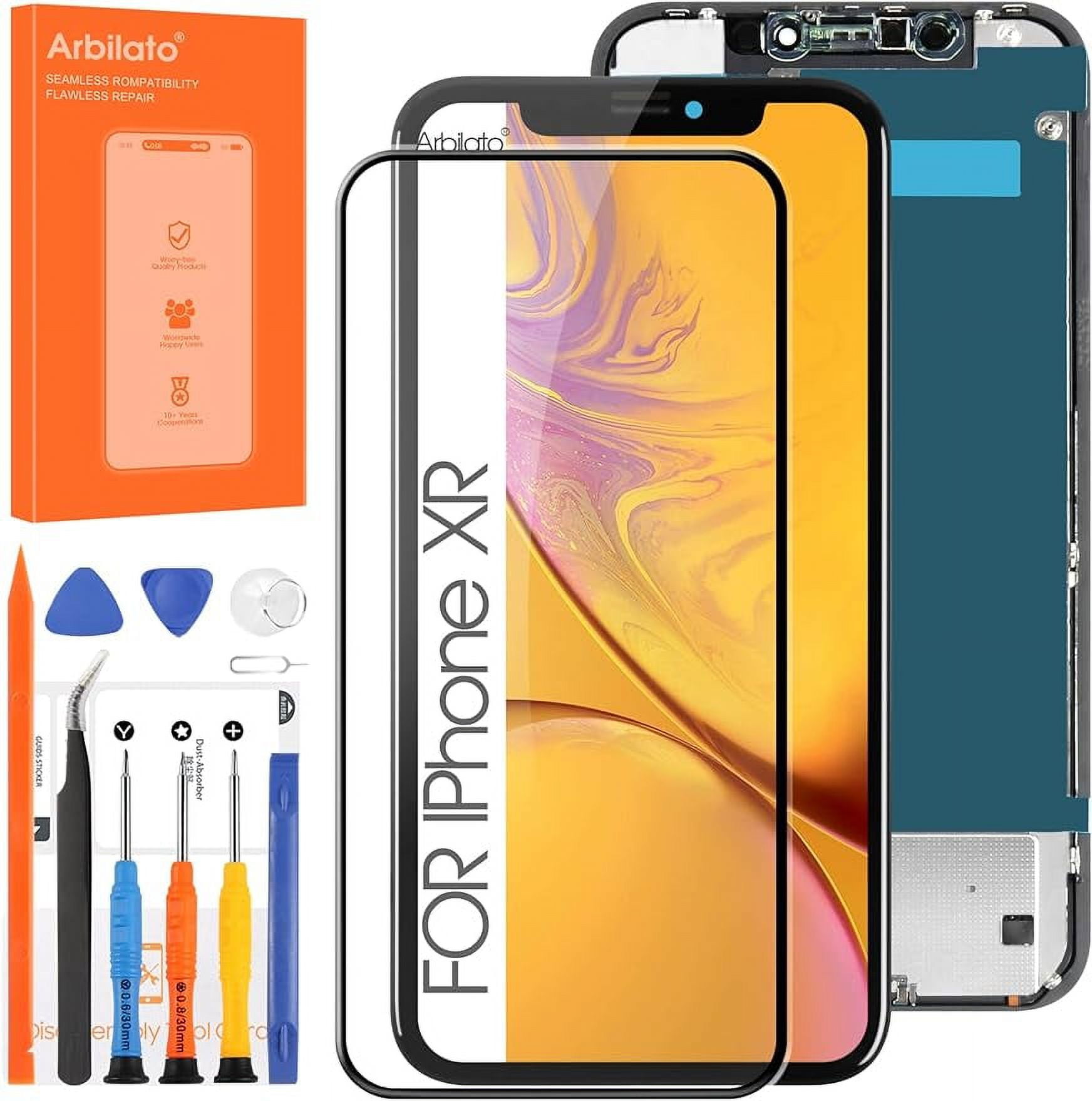 Écran IPhone XR 6,1" LL TRADER - LCD Digitizer Avec Cadre - Modèles A1984 A2105 A2106 A2107 A2108