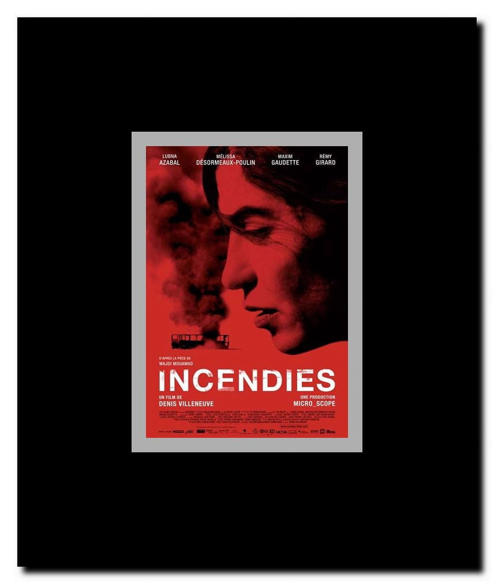 Incendies Framed Movie Poster