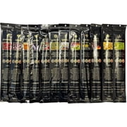 Incensation Assorted Incense Sticks, Pack of 10, 120 Sticks Total, 11 Inches