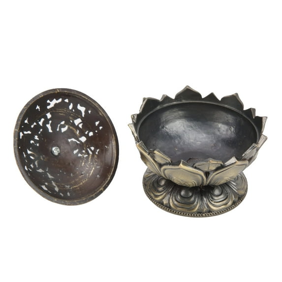 Incense Burner Bronze Anticorrosion Rust‑Proof Classical Charcoal Burner For Home Decoration,Flower Incense Burner,Incense Burner