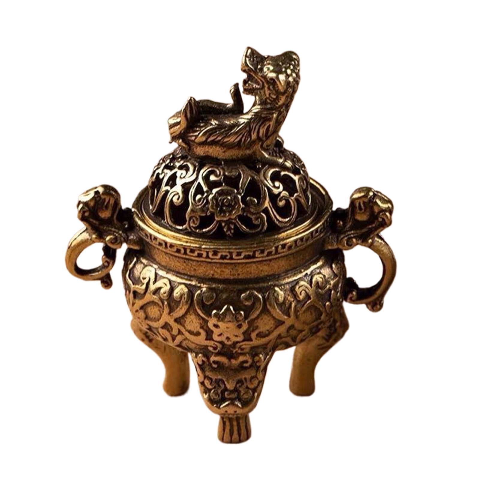 Incense Burner Holder Metal Censer, Armenian Poorvar, Vessel