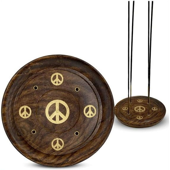 Incense Burner Holder Plate Tray Disk For Sticks Cones Ash Catcher Style #3