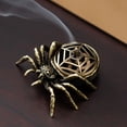 Incense Burner Holder with Web Design, 1 Piece, Antique Bronze Metal ...