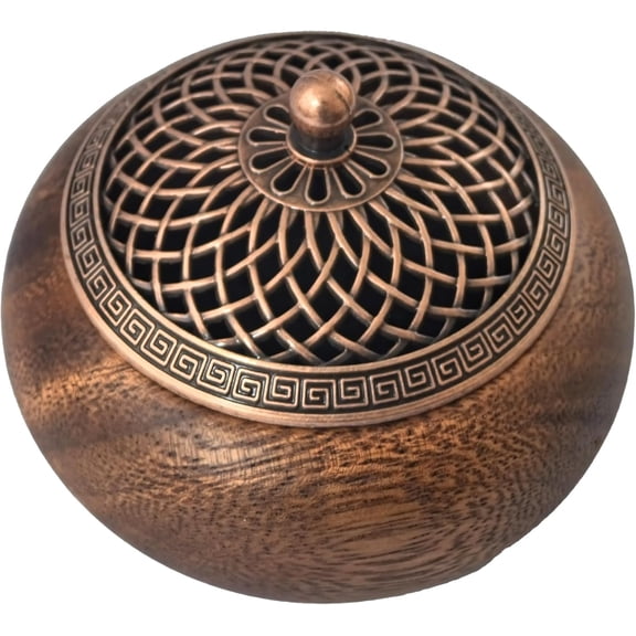Incense Burner, Incense Holder for Sticks, Acacia Wood Incense Burner, Home Decor, Zen Decor, Meditation Tools, Yoga Tools
