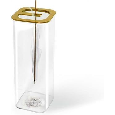 Incense Burner, Incense Stick Holder, Glass Incense Burner, Inverted Incense Burner, Gold