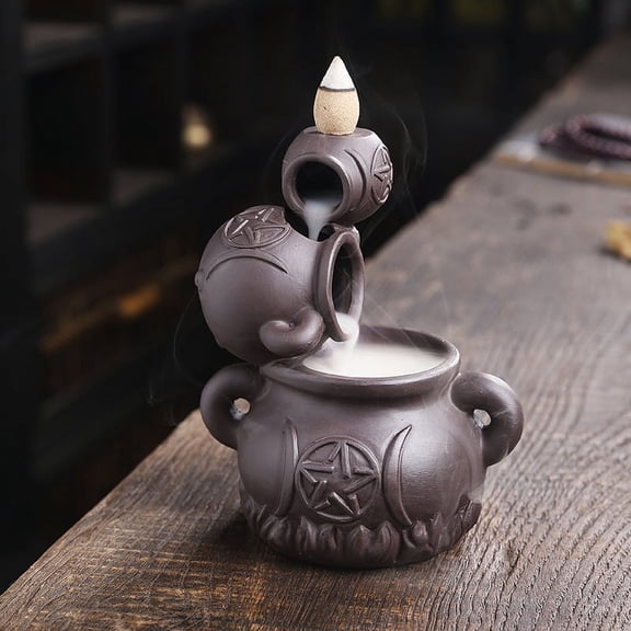 Incense Burner Personalized Backflow Incense Burner Household Sandalwood Burner Creative Home Backflow Aromatherapy Burner Incense Stick Holder